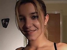 18 year old amateur fucked on camera for the first time!