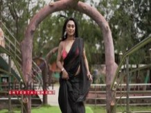 Modelo indio en sari caliente 2