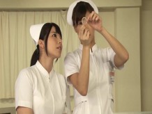 Conferencia de verificación de condones de enfermera japonesa