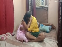 Desi romantic bhabhi sex in desi style, casero con audio hindi claro !!