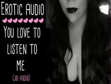 Te encanta escucharme ~ | Sólo audio ROLEPLAY | ASMR JOI por Lady Aurality